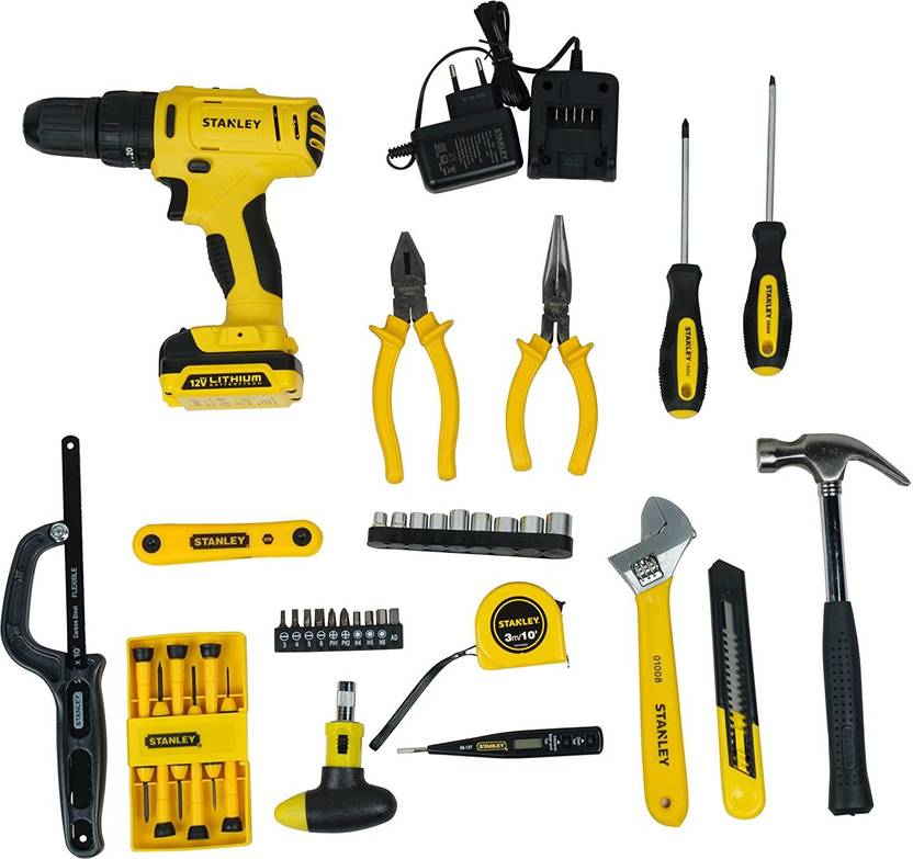 STANLEY SCH121S1H-B1 Power & Hand Tool Kit 
